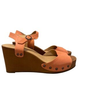 Lucky Brand Zashti Wedge Sandal, Size 8.5M